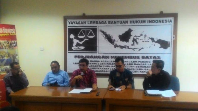 Konferensi pers soal makar dan Gafatar di YLBHI Jakarta