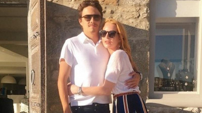 Lindsay Lohan dan Egor Tarabasov