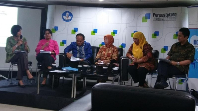 Para pembicara di acara KOPI DARAT, Kemendikbud, Rabu (3/8/2016)