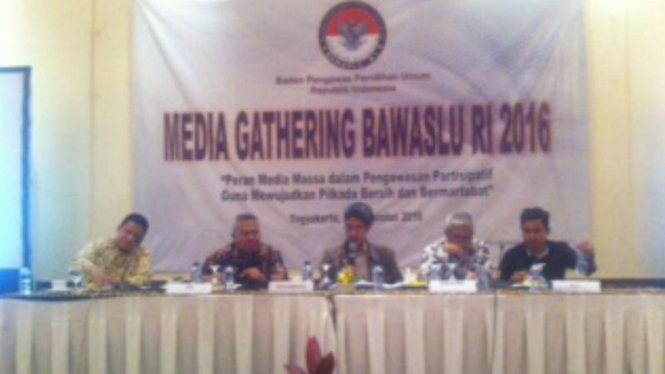 Media Gathering Bawaslu 2016 di Yogyakarta