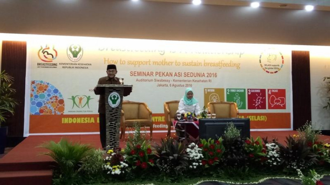 BJ Habibie dalam Seminar Pekan ASI Sedunia 2016