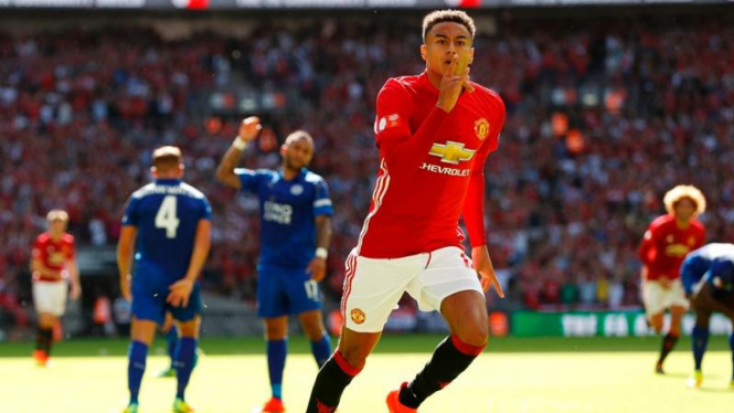 Winger Manchester United, Jesse Lingard.