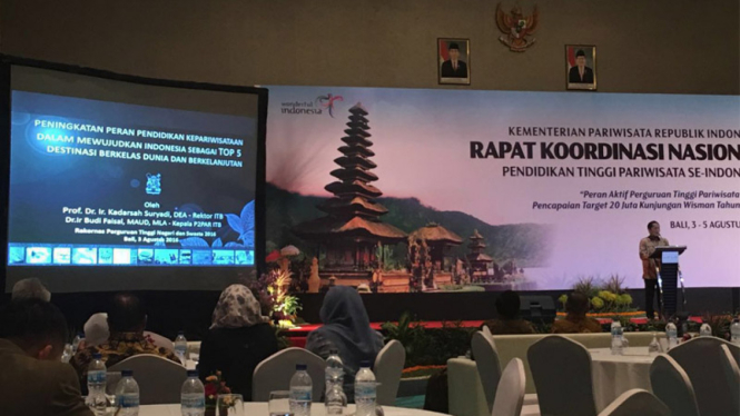 Kementerian Pariwisata rapat koordinasi nasional