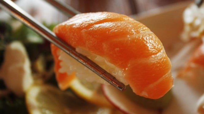 Ilustrasi Salmon mengandung Omega-3