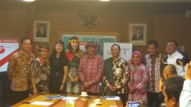 Konferensi Pers Karnaval Kemerdekaan Pesona Danau Toba