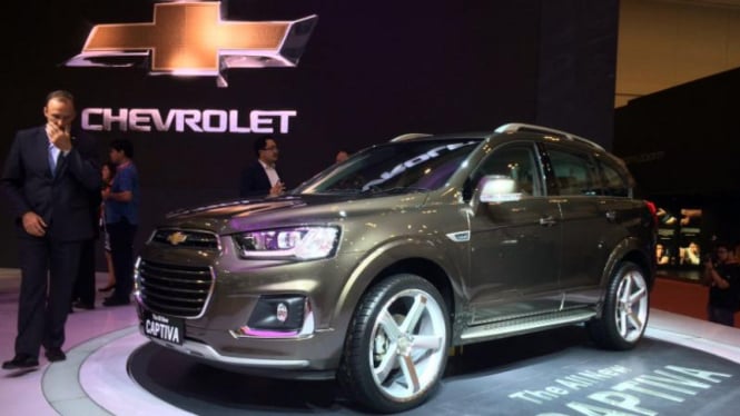 All New Captiva terbaru mejeng di GIIAS 2016.