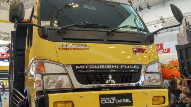 Colt Diesel terbaru Mitsubishi di GIIAS 2016.