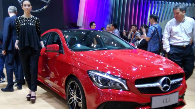 Mercedes-Benz CLA di GIIAS 2016.