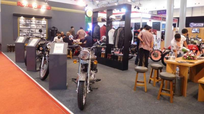 Booth Royal Enfield di GIIAS 2016.