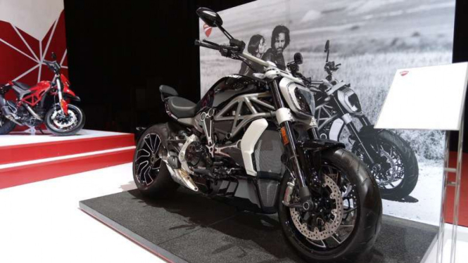 Ducati XDiavel dipajang di GIIAS 2016.