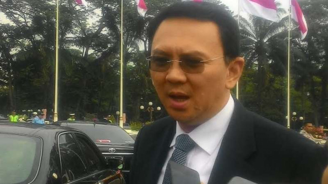 Gubernur DKI Jakarta, Basuki Tjahaja Purnama.