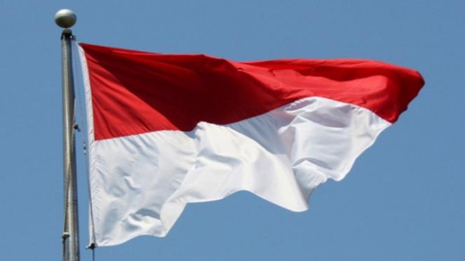 Bendera Indonesia.