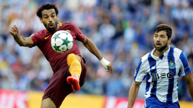 AS Roma Vs FC Porto di babak playoff Liga Champions