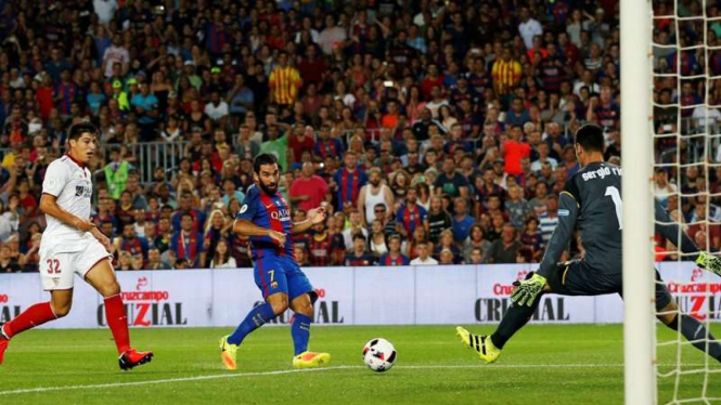 Proses gol dari pemain Barcelona, Arda Turan