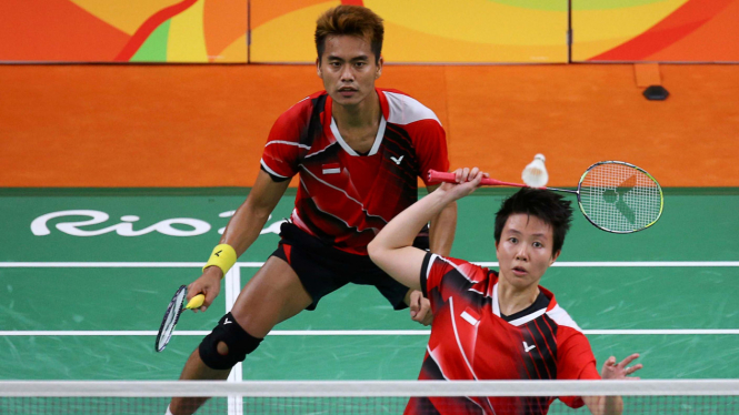 Ganda campuran Indonesia, Tontowi Ahmad/Liliyana Natsir.