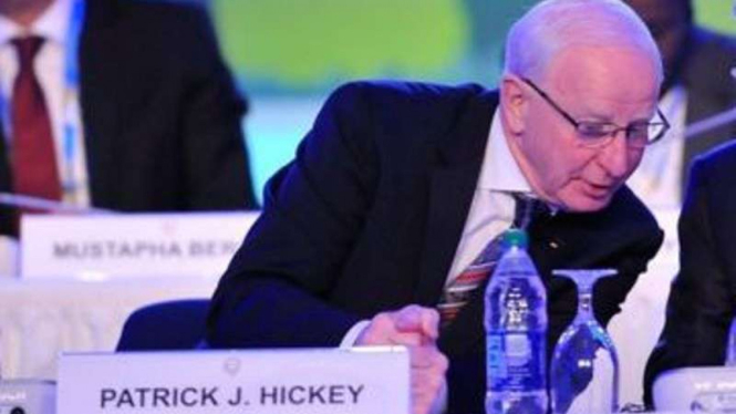 Ketua komite olimpiade Eropa, Patrick Hickey