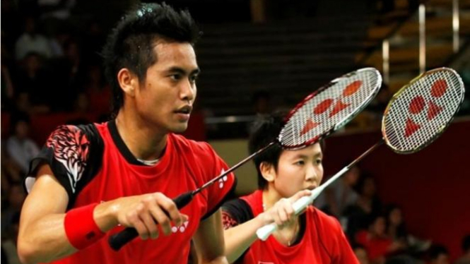 Tontowi Ahmad dan Liliyana Natsir.