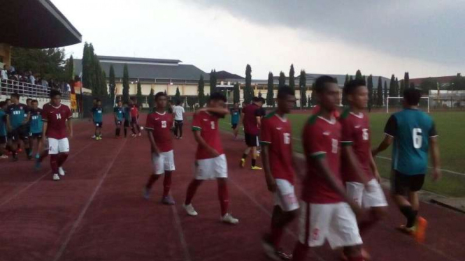 Timnas Indonesia U-19 berlatih