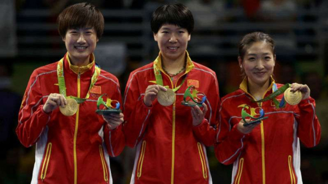 Tim tenis meja putri China di Olimpiade 2016