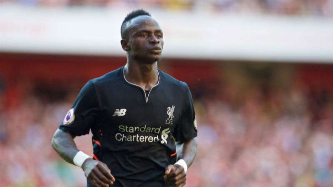 Pemain Liverpool Sadio Mane