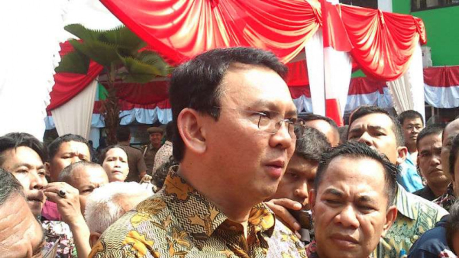 Gubernur DKI Jakarta Basuki Tjahaja Purnama.