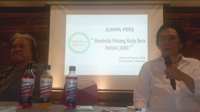 Jumpa pers Sentra Jamu Indonesia