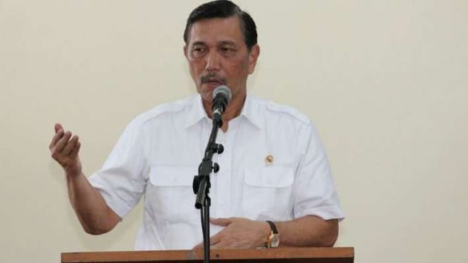 Menteri Koordinator Bidang Maritim Luhut Binsar Panjaitan.