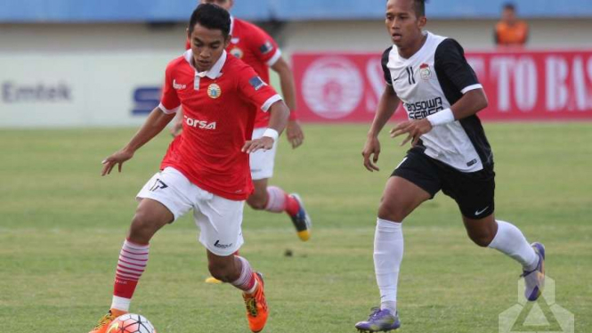 Duel Persija Jakarta versus PSM Makassar