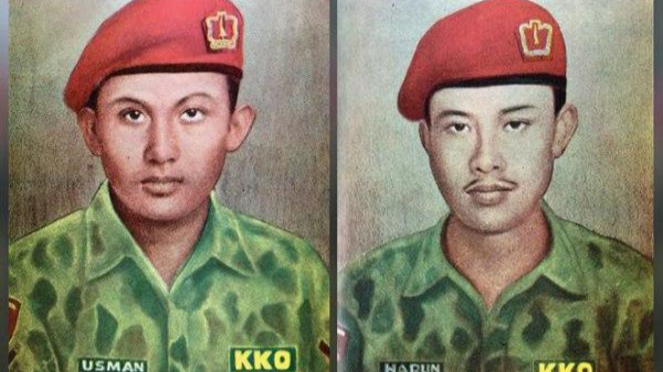 Usman dan Harun, Pahlawan Dwikora.