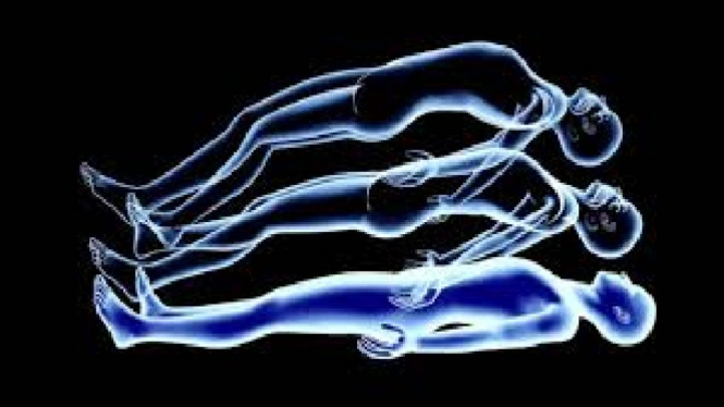 Ilustrasi Astral Projection.