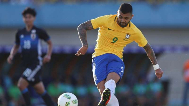 Pemain tim nasional Brasil, Gabriel Barbosa