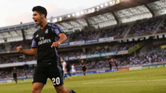 Marco Asensio, pemain Real Madrid.