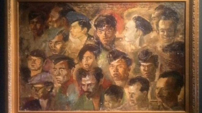 Lukisan Kawan-Kawan Revolusi.