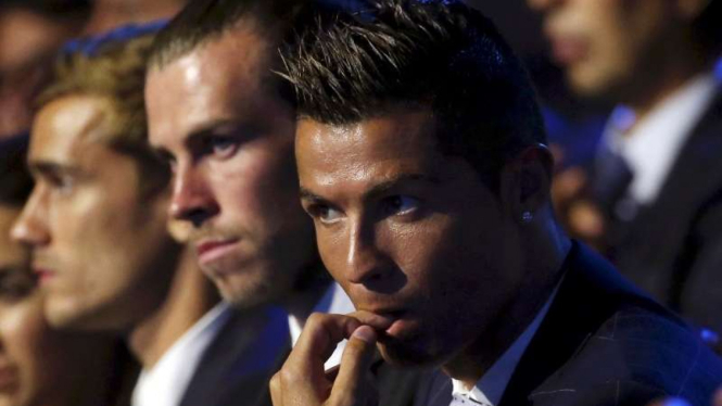 Cristiano Ronaldo, Gareth Bale, dan Antoine Griezmann