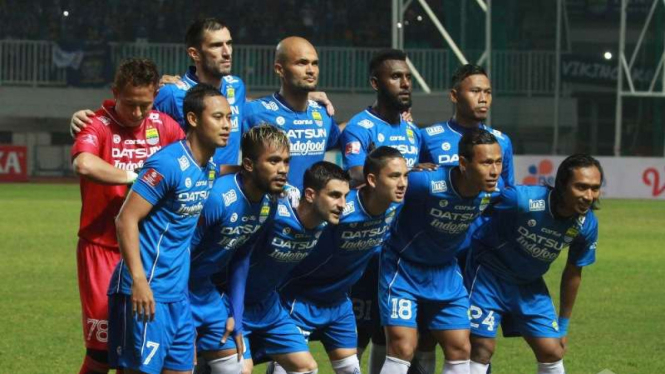 Pemain Persib Bandung di TSC 2016