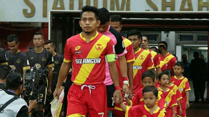 Pemain Indonesia, Andik Vermansyah, di Selangor FA.