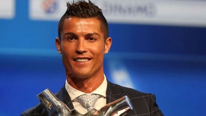 Pemain terbaik Eropa 2016, Cristiano Ronaldo