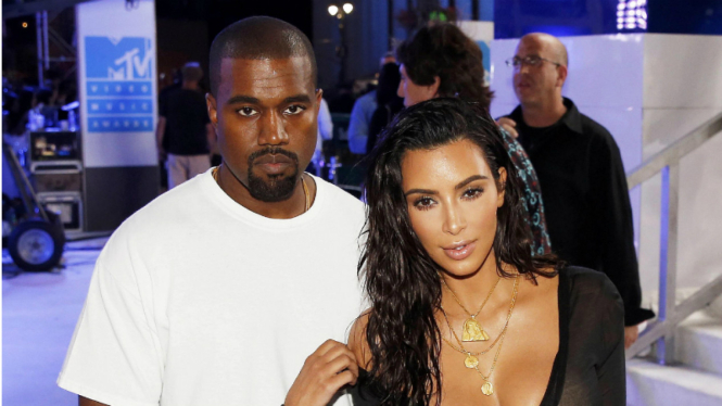 Kanye West dan Kim Kardashian West