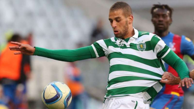 Penyerang Sporting Lisbon, Islam Slimani