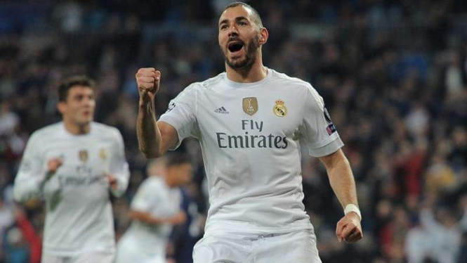 Penyerang Real Madrid, Karim Benzema