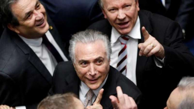 Presiden Brasil terpilih, Michel Temer.