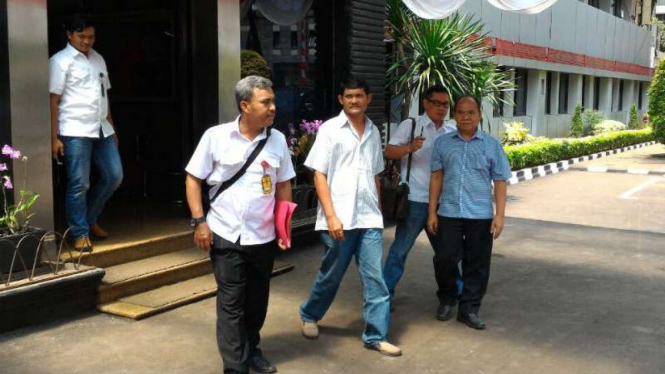 Pelimpahan tersangka dan berkas perkara kasus korupsi pembangunan Gedung Damkar.