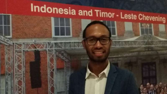 Jonianto Monteiro, satu-satunya pemuda Timor Leste penerima beasiswa Chevening, Inggris.