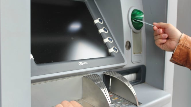 Ilustrasi ATM.