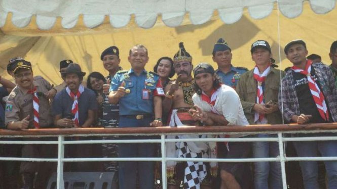 Slank pada puncak acara peringatan Hari Pramuka di Jawa Timur