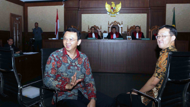 Ahok Jadi Saksi Sidang Kasus Reklamasi Jakarta