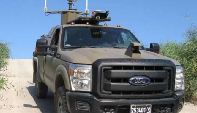 Kendaraan otonom untuk penjaga perbatasan Israel