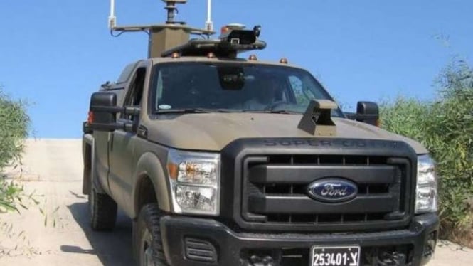 Kendaraan otonom untuk penjaga perbatasan Israel