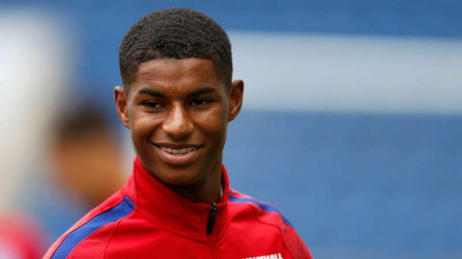 Marcus Rashford, pemain Timnas Inggris dan Manchester United