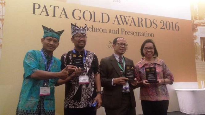 Indonesia Raih 4 penghargaan PATA Gold Awards 2016